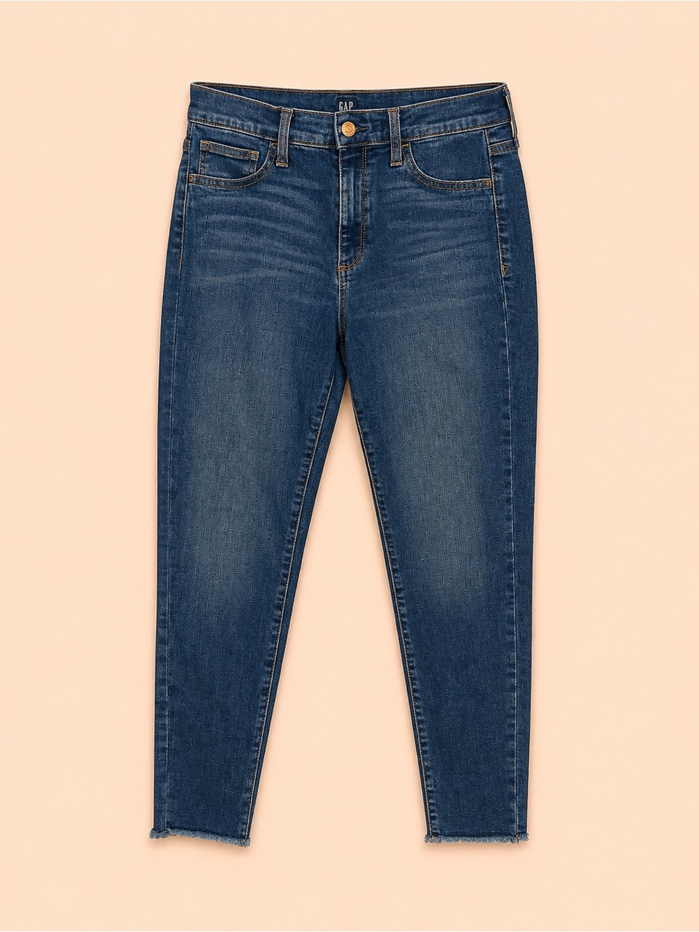 GAP Skinny Jeans in Medium Wash Blue